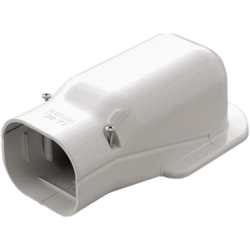 Airco Muur Afdekkap - Wit (sw-77-w)