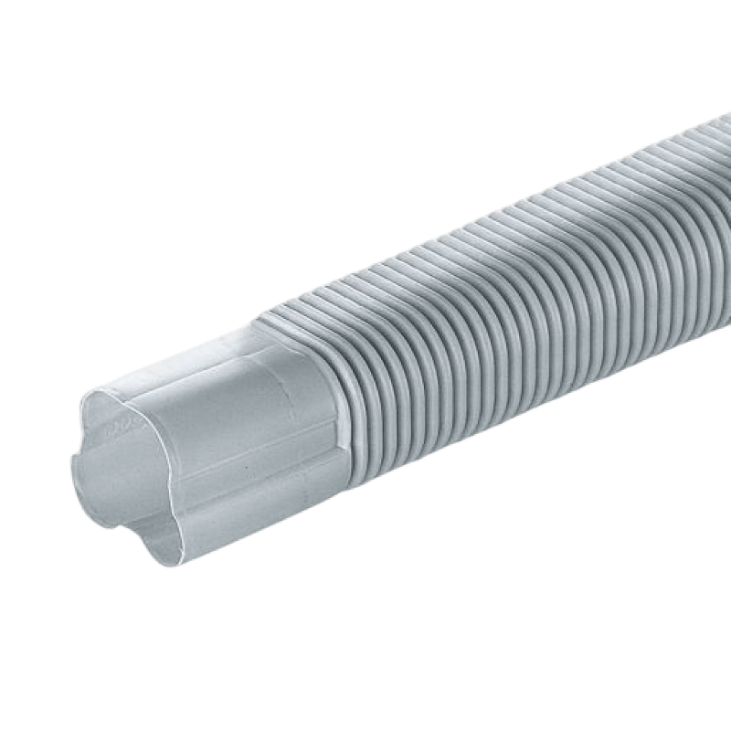 Airco Flexibele Goot - Lengte 1000 Mm - Grijs (sf-77-1000-g)