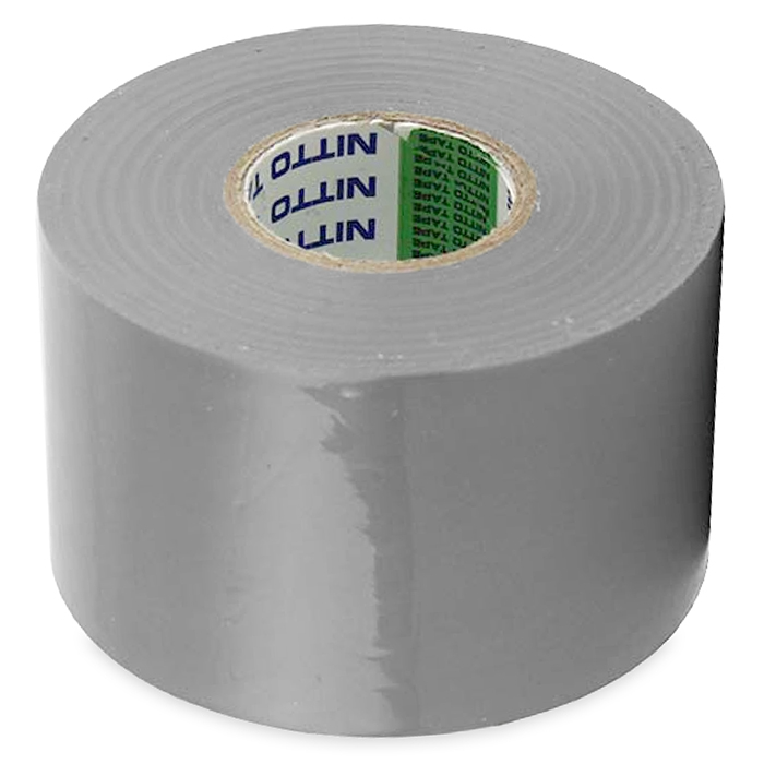 Nitto Pvc Tape - Grijs - Afdichtingstape Voor Luchtkanalen - 50mm (20 Meter)